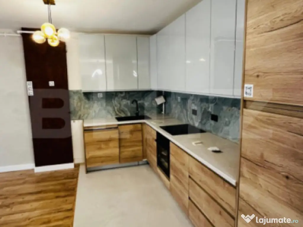Apartament modern cu 2 camere, nou, finisat, 53mp, parcare, 