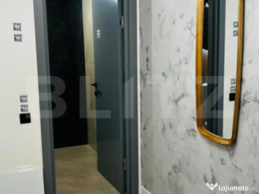 Apartament modern cu 2 camere, nou, finisat, 53mp, parcare, 