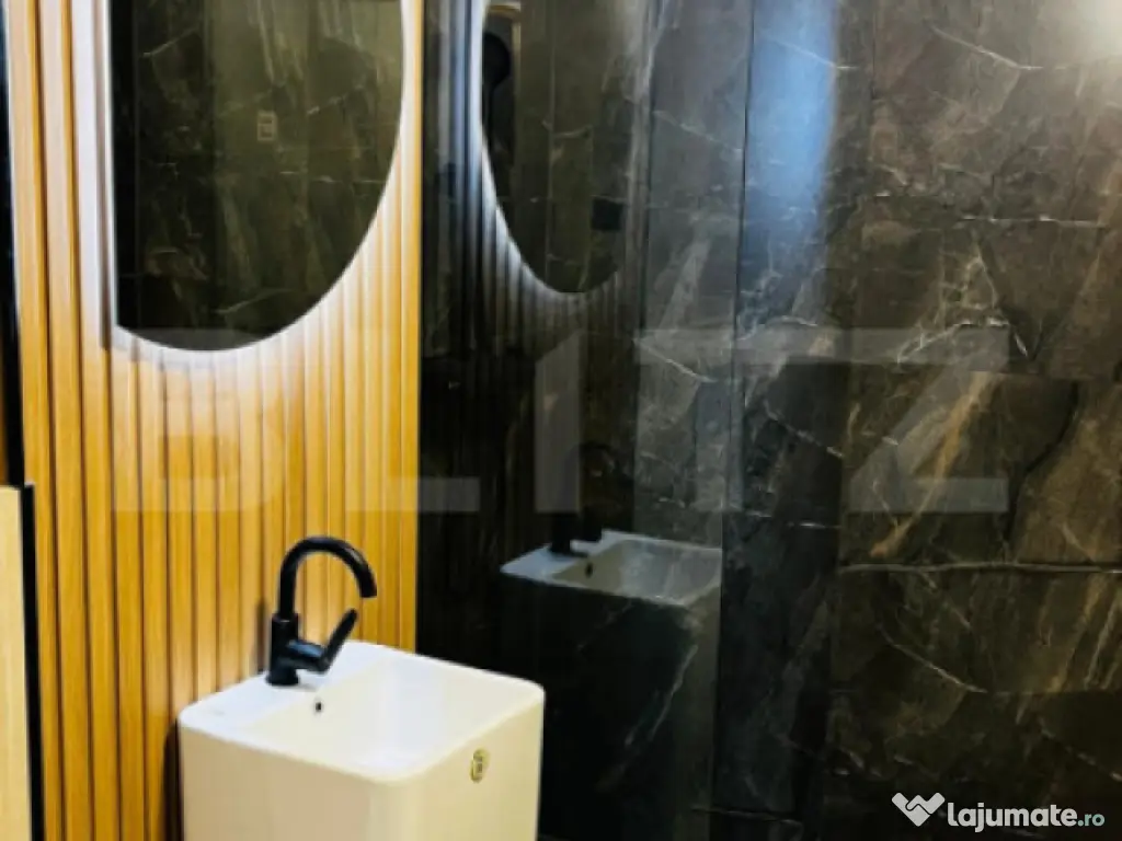 Apartament modern cu 2 camere, nou, finisat, 53mp, parcare, 