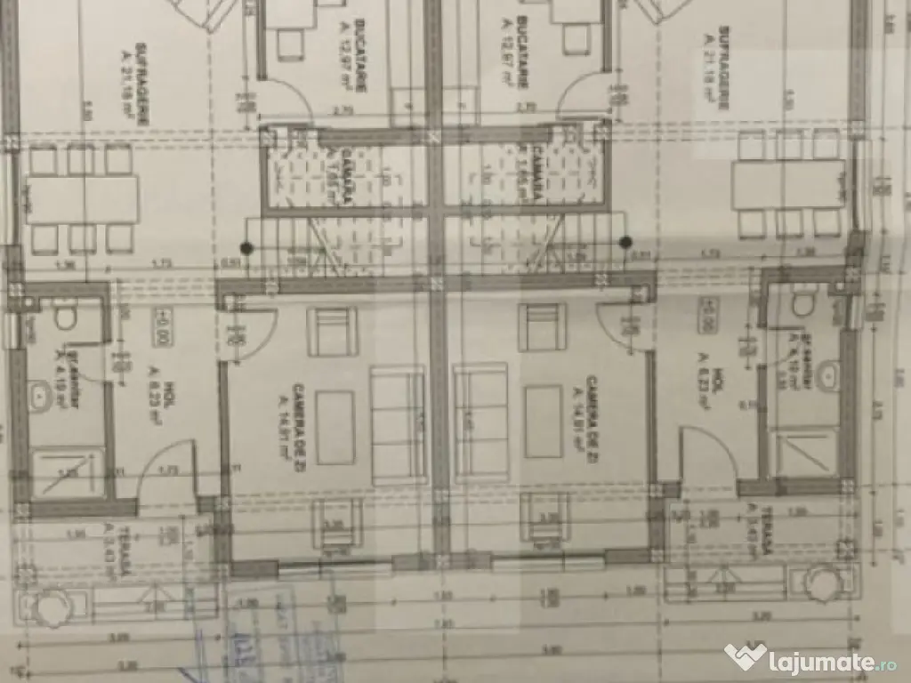 Duplex moder si spatios cu 136 mp utili in Mosnita Noua