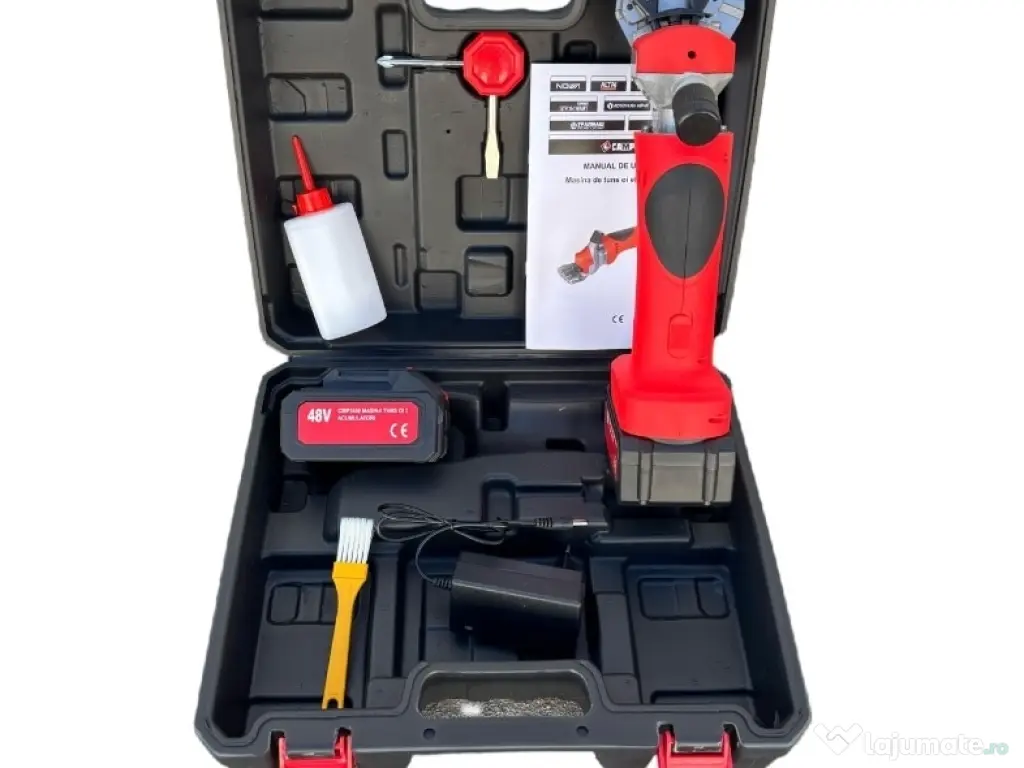 Masina Aparat Tuns Oi Capre Caini Trusa Profesionala Electrica 2 X Acumulatori