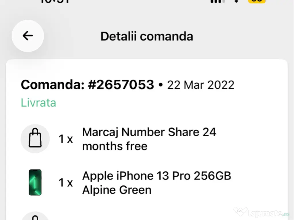 IPhone 13 Pro 256GB alpin Green