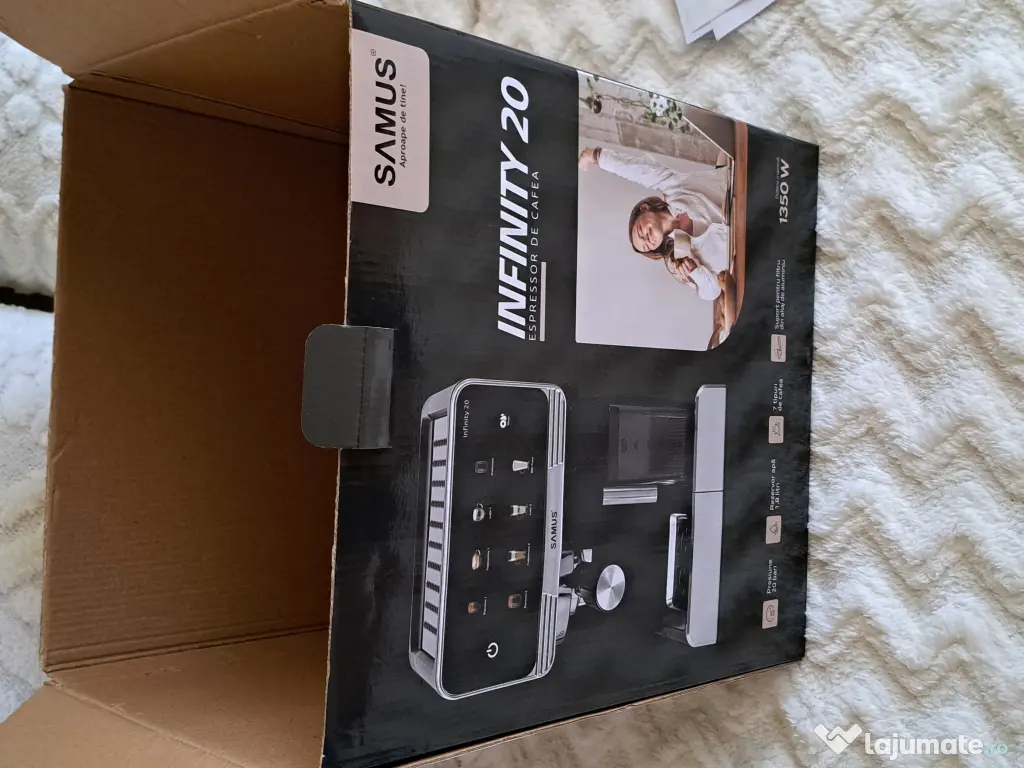 Expresor de cafea Samus Infinity 20, in garantie