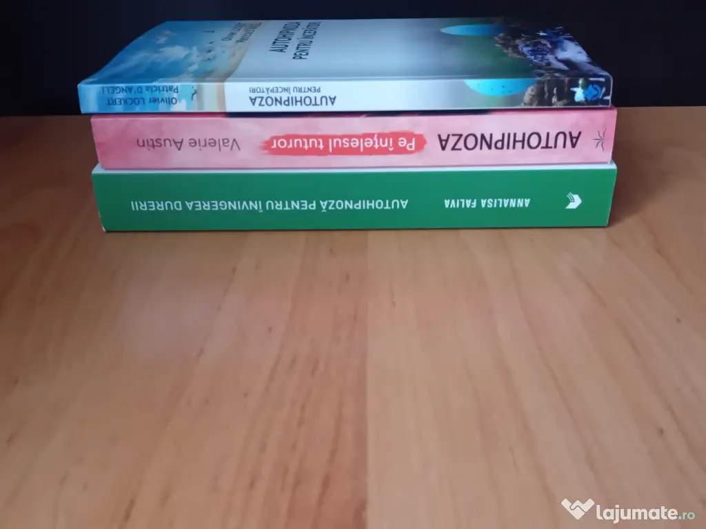 Pachet 3 cărți de dezvoltare personală/ autohipnoză 