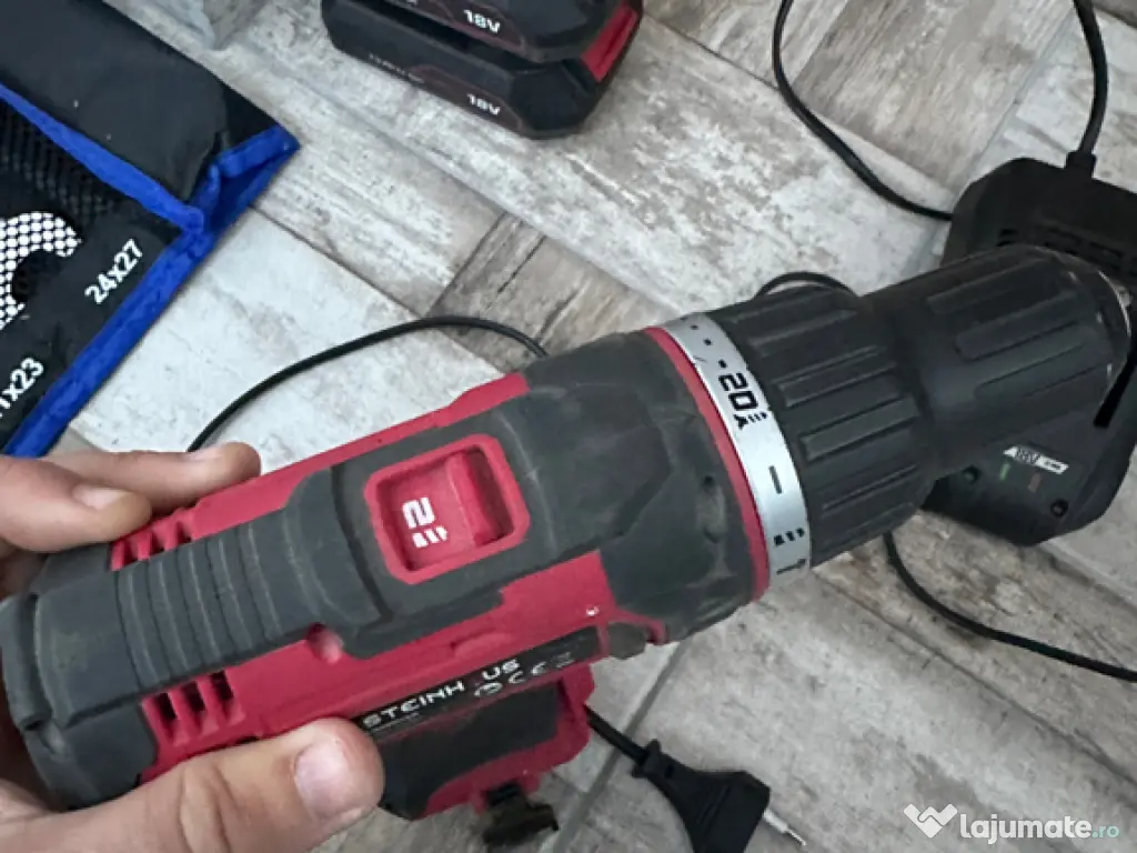 Mașină de găurit cu acumulator 18v