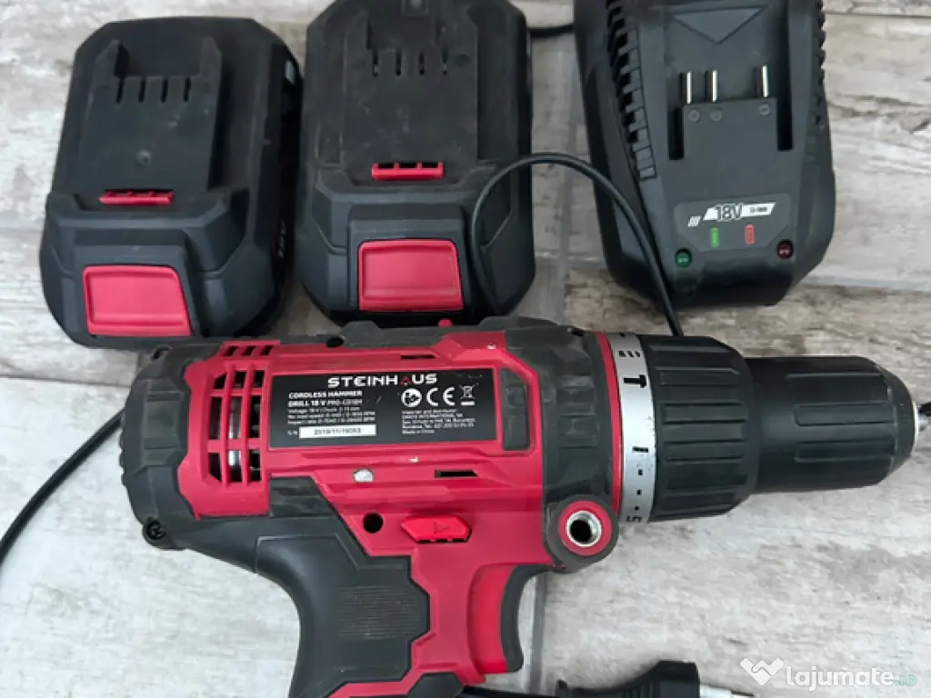 Mașină de găurit cu acumulator 18v