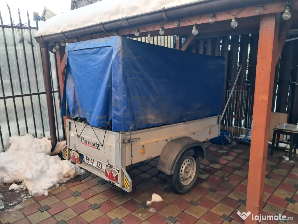 Remorcă auto, cu ITP valabil 