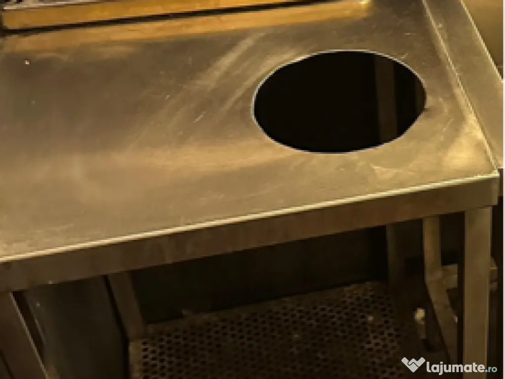 Suport pentru coș de gunoi din inox inoxidabil