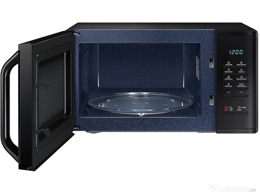 Cuptor cu microunde Samsung 800W Negru 23L Digital, Quick Defrost