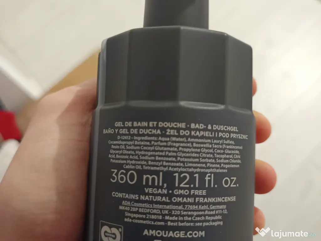 Gel de dus Amouage Anchorage Obsentum