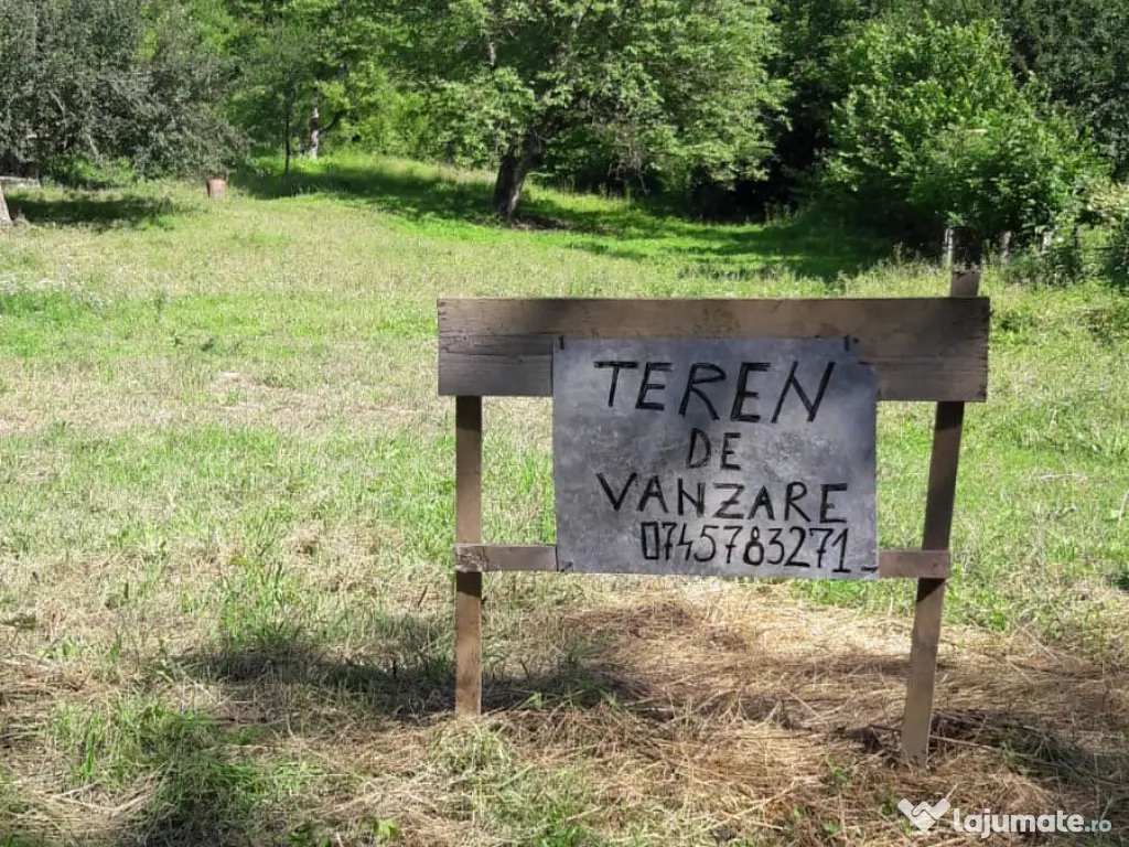 Vand Teren la poalele padurii - ideal casa de vacanta 3.300 mp 