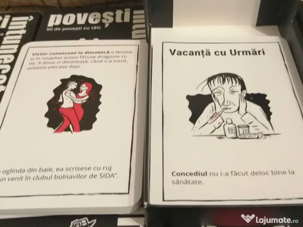 Joc carti Povesti intunecate