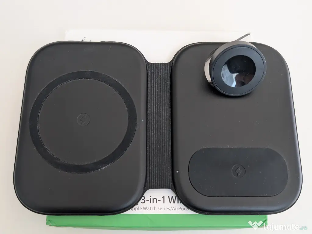 Statie de incarcare wireless 3 in 1 iPhone / apple watch / airpods - magsafe