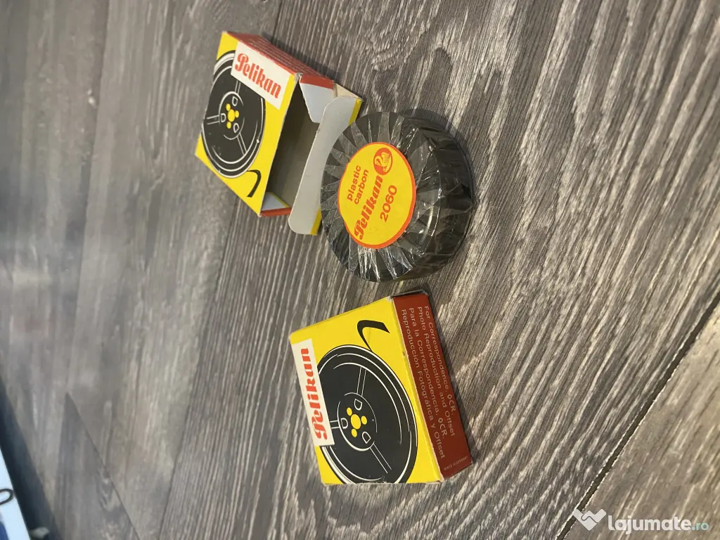 Set 2 Benzi Mașină de Scris Pelikan 2060 Plastic Carbon 