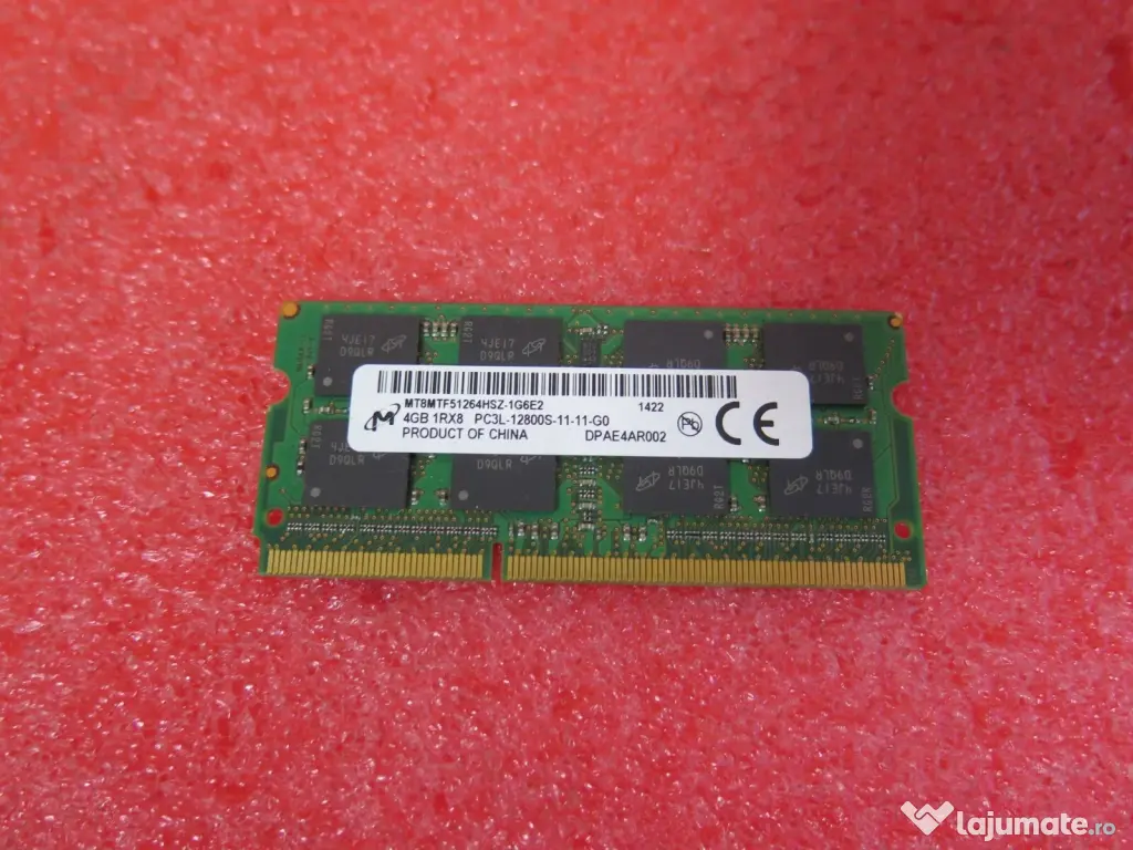 Kit Memorie RAM Laptop SODIMM Microm DDR3L 8GB (2x4GB), 1600MHz 