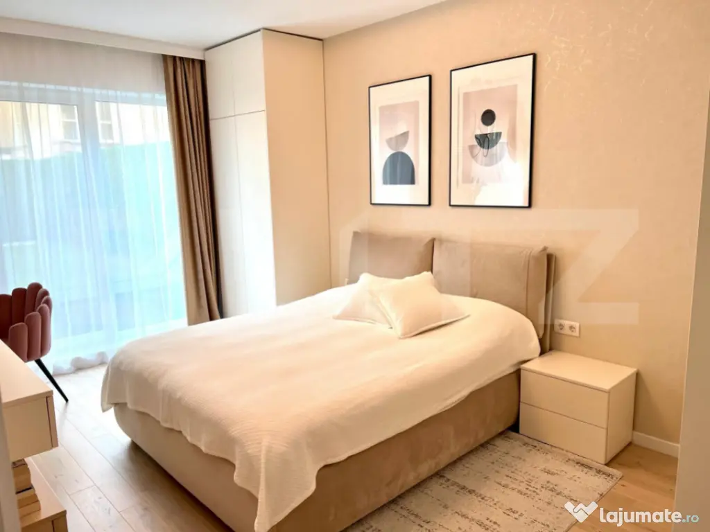 Apartament 2 camere, 57mp, gradina 77 mp, zona The Office - 