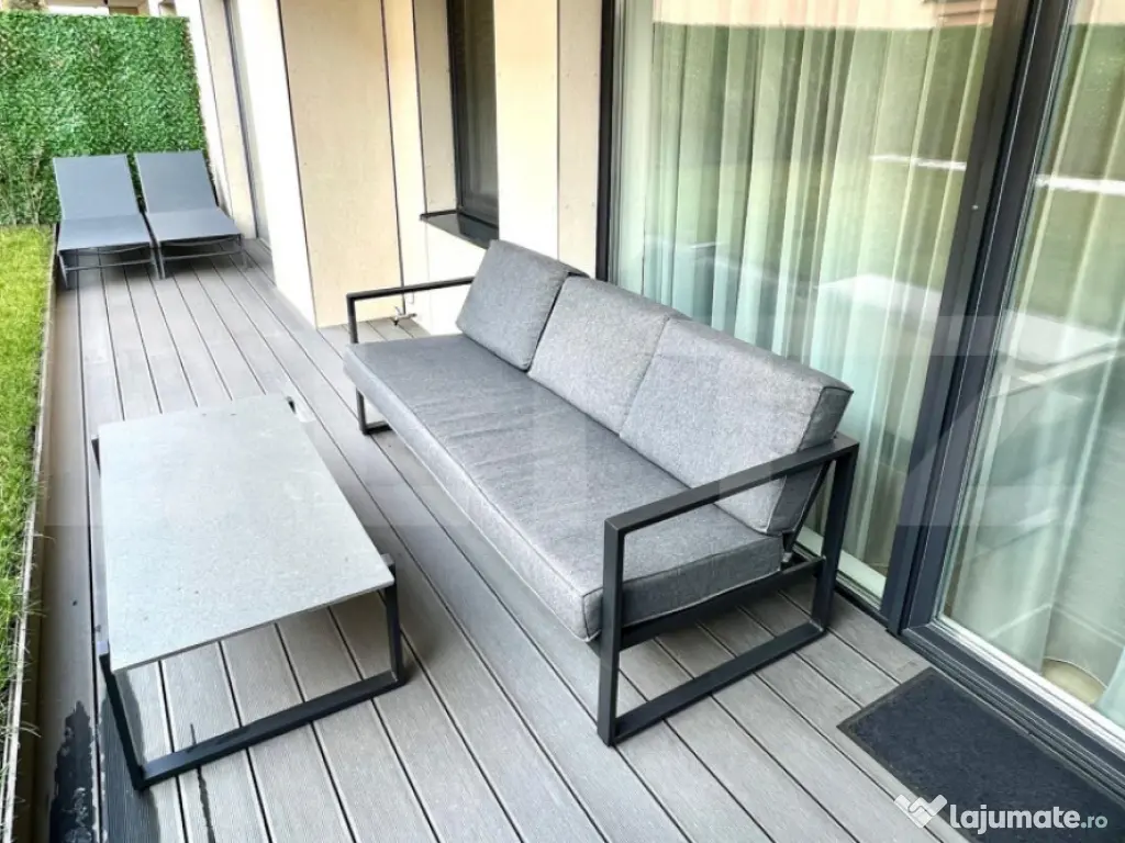 Apartament 2 camere, 57mp, gradina 77 mp, zona The Office - 