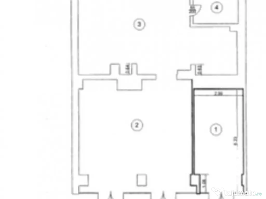 Zona Rahova sp 98 mp vitrina 7 m vizibilitate buna