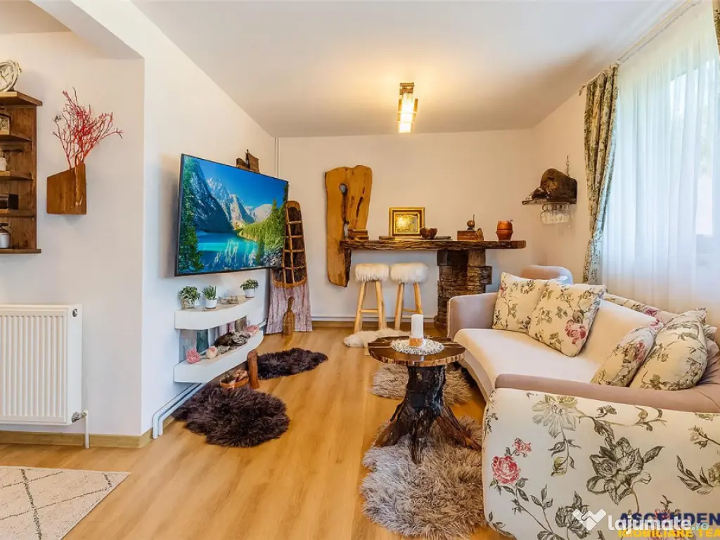 Refugiu pretios:jacuzzi, lemn masiv,2.000 mp teren,4 dormito