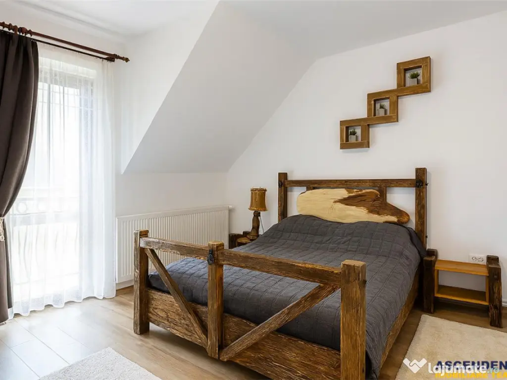 Refugiu pretios:jacuzzi, lemn masiv,2.000 mp teren,4 dormito