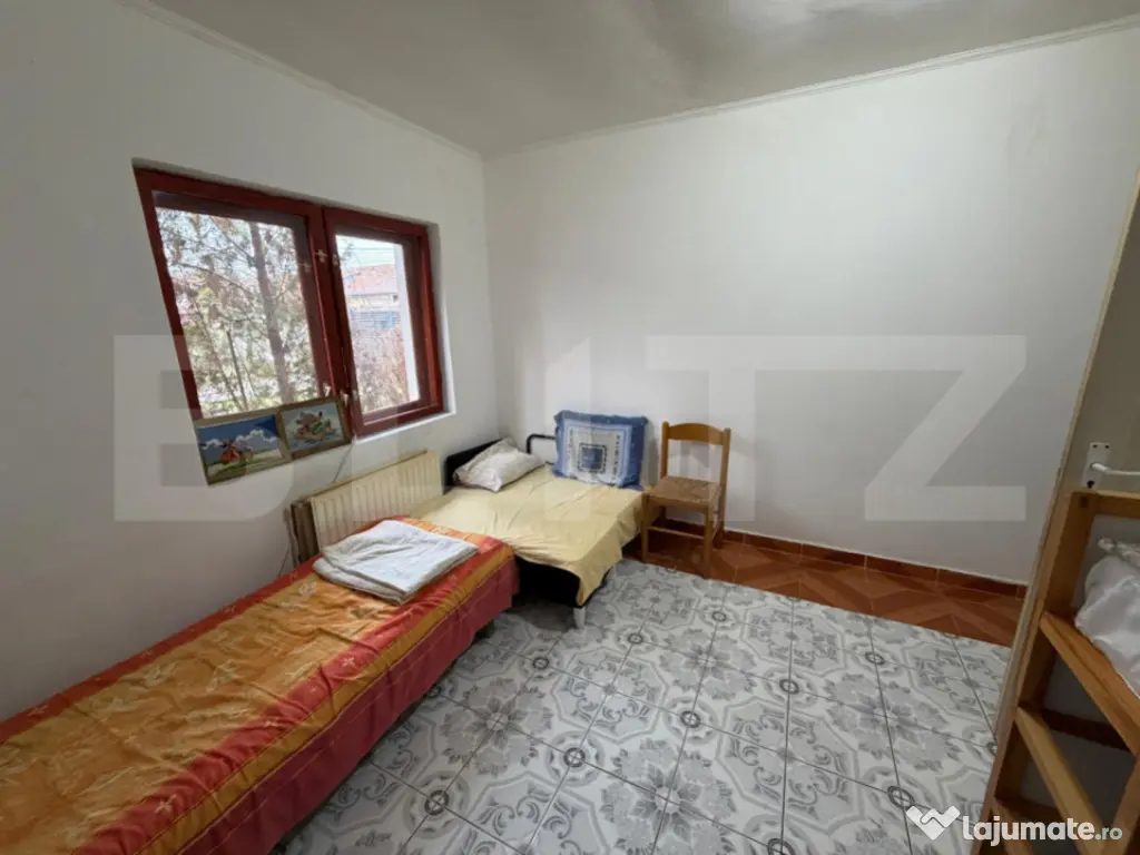 De inchiriat apartament cu 3 camere, la parter, cu terasa si