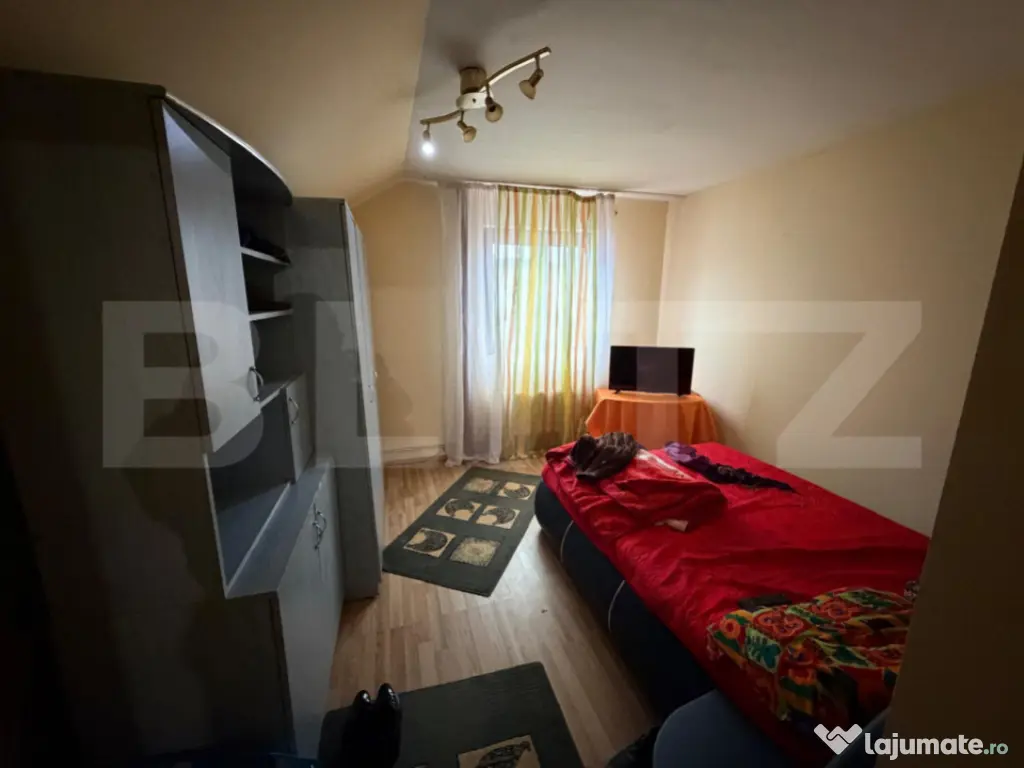 De inchiriat apartament cu 3 camere, la parter, cu terasa si