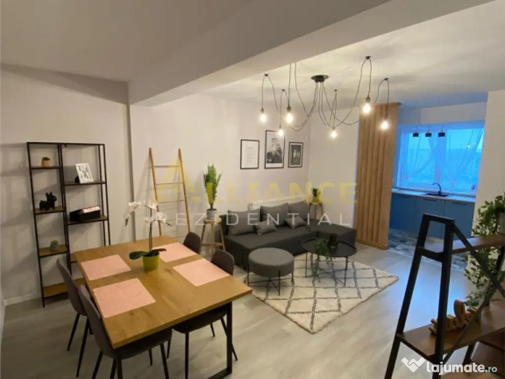 Apartament 3camere 2 bai mobilat si utilat metrou Berceni -5 