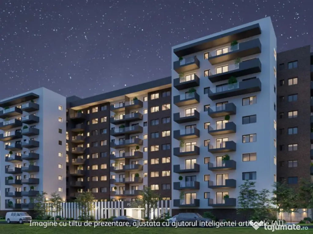 Apartament 2 Camere, Balcon Spatios, Rahova