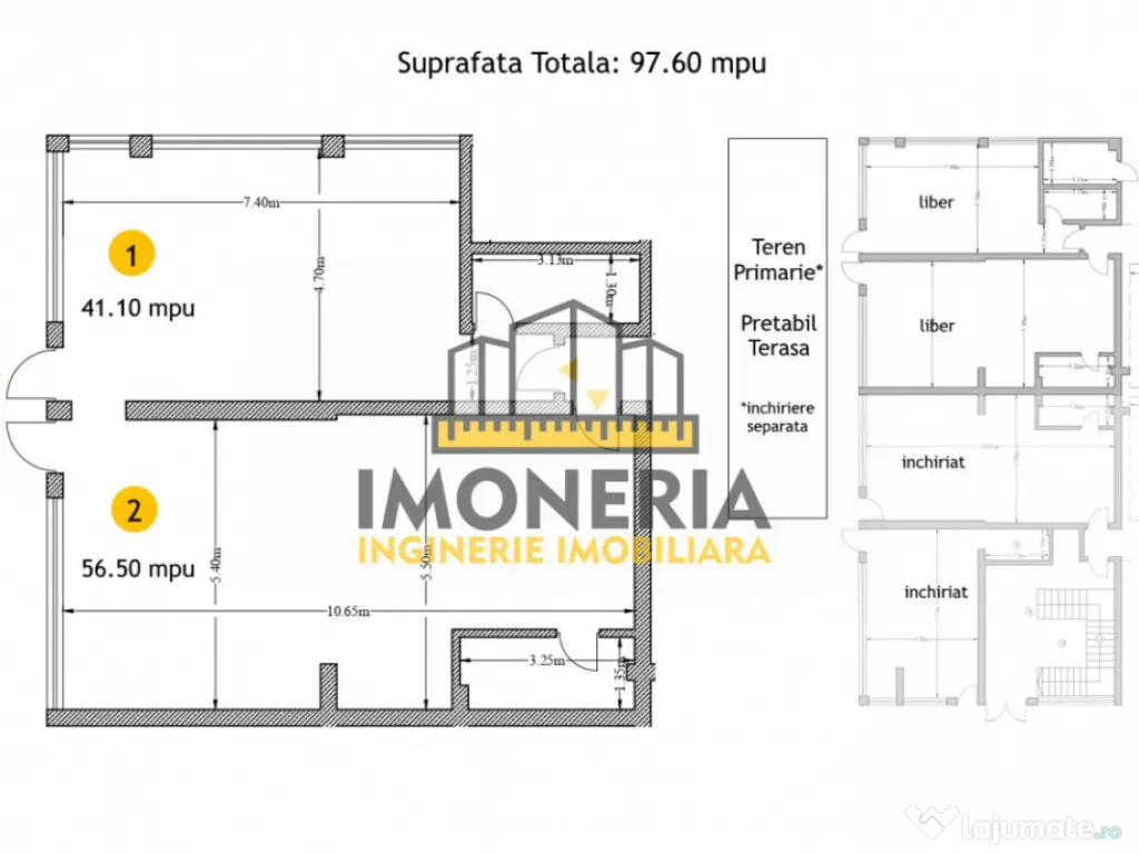 Cafe/pizzerie stradala-dotari full-100m metrou Mihai Bravu-p