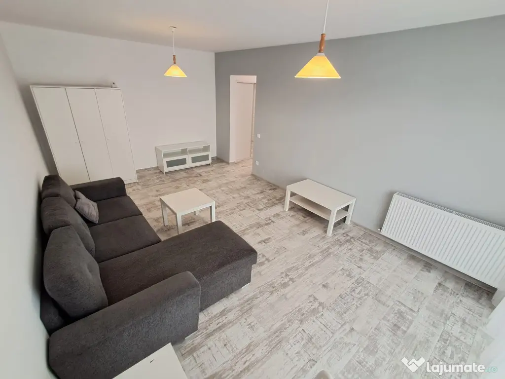 Apartament bloc nou 59 mp decomandat, et.2, parcare Apahida 