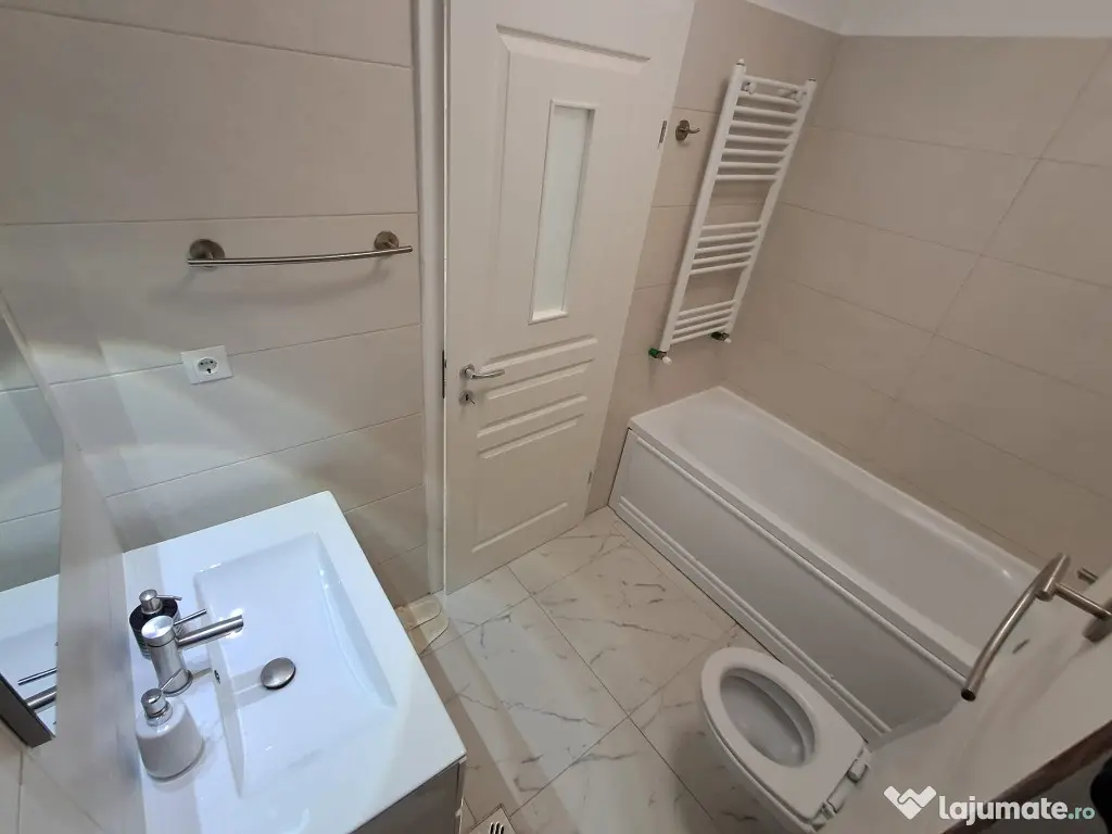 Apartament bloc nou 59 mp decomandat, et.2, parcare Apahida 