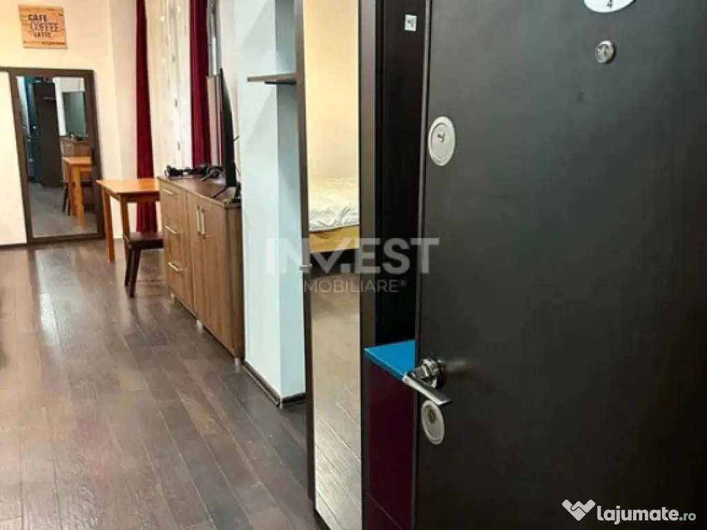 CENTRAL- apartament 1cam, bloc nou