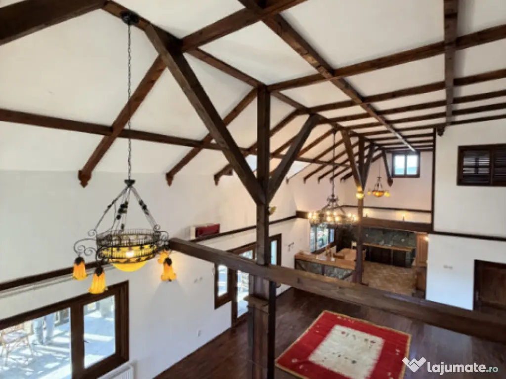 Refugiu Exclusivist Prahova Casa cu 5.2 ha, Panoramă Pârâ