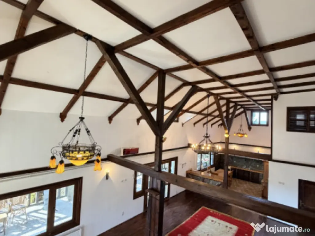 Refugiu Exclusivist Prahova Casa cu 5.2 ha, Panoramă Pârâ