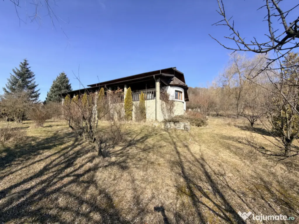 Refugiu Exclusivist Prahova Casa cu 5.2 ha, Panoramă Pârâ