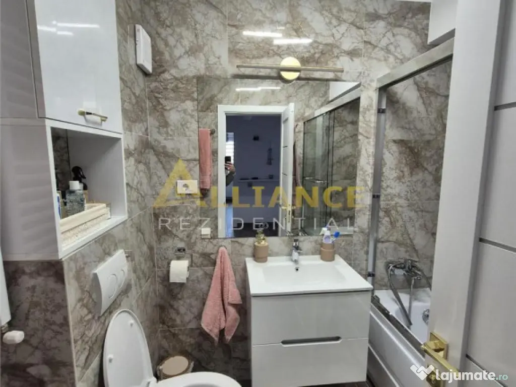 Popesti, Biruintei Apartament 2 Camere Mobilat/Utilat 