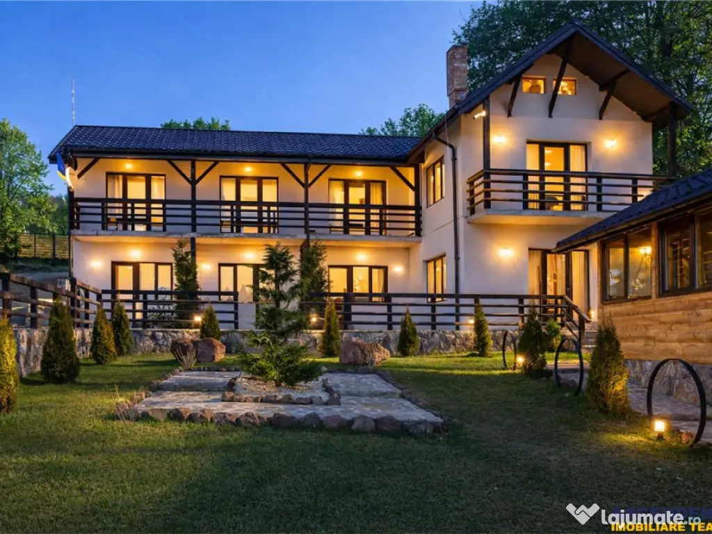 FILM! Rezidenta Pensiune montana, vedere panoramica, Bran,