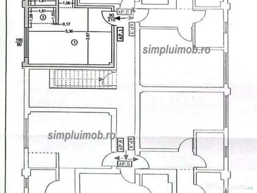 2 camere Metrou Berceni 