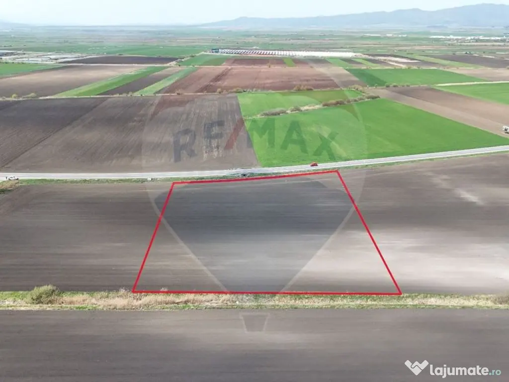 Comision 0% | Teren extravilan | Front la E60 | 10.000 mp... 