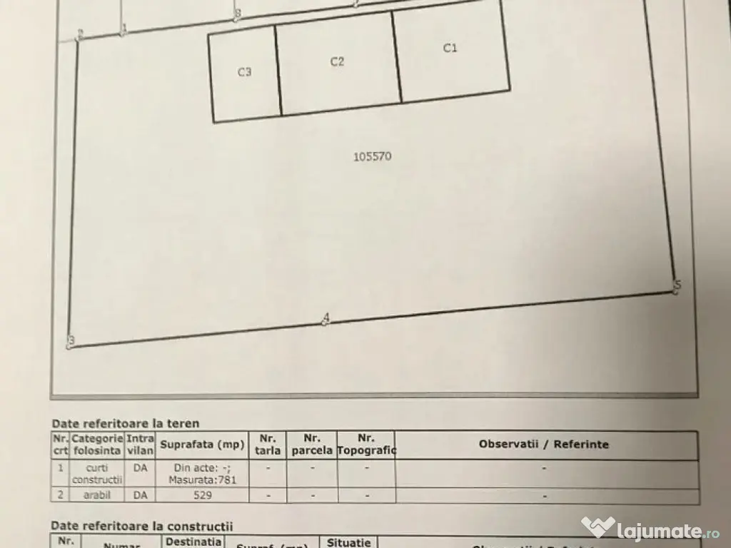 Spatiu Comercial 275 mp + Teren 1310 mp | Str. Traian - zona Metro 