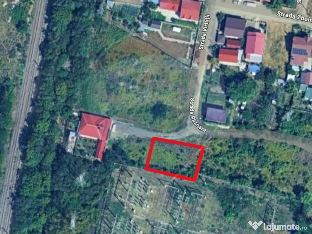 Teren 465mp Focsani / Strada Virtutii 