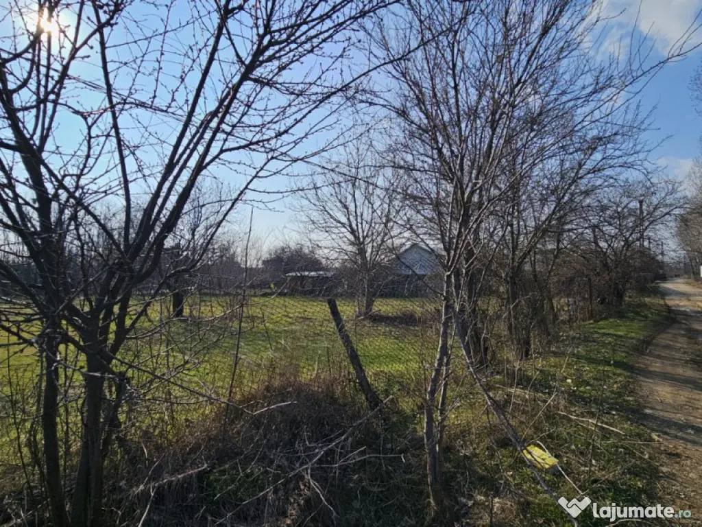 Baicoi -Tufeni, intravilan 6076 mp,2 deschideri - 55000 euro 