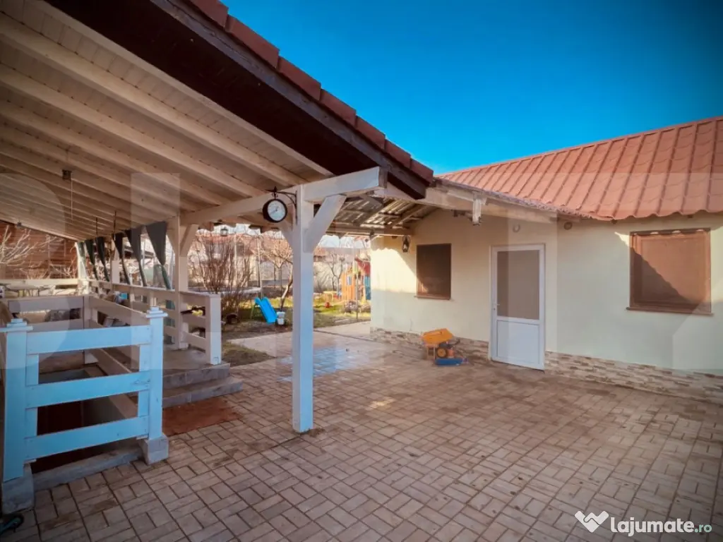 Casă pe un nivel + garsonieră în curte | 550 mp teren | t 