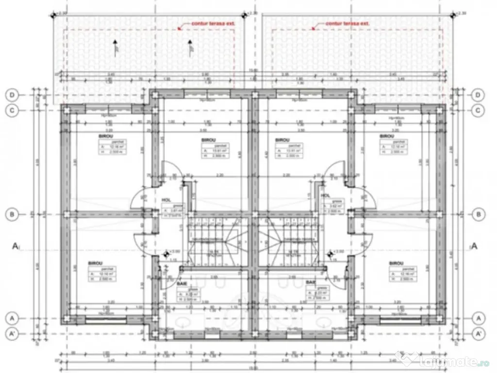 Duplex SAD P+E Moșnița Veche, 120 mp utili, teren 400 mp 