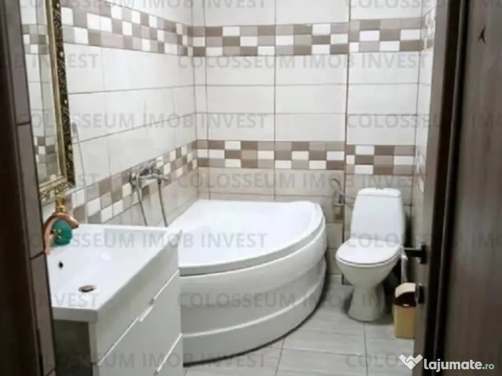 Apartament bloc nou, 3 camere, decomandat, mobilat, utilat, Tractorul!