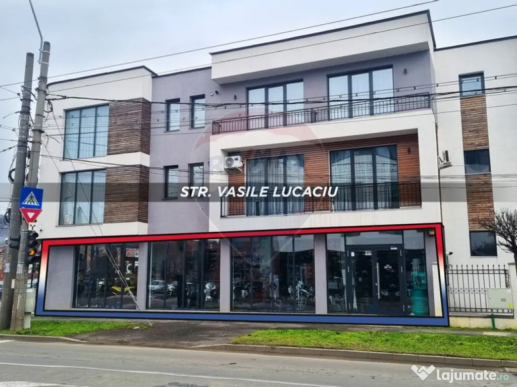 DE INCHIRIAT: Spațiu comercial 124mp