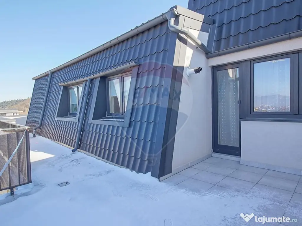 Apartament panoramic de închiriat în Râșnov– liniș... 