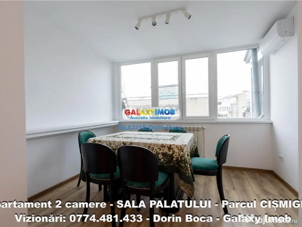 Airbnb 2 camere SALA PALATULUI (Str Poiana Narciselor) CENT 