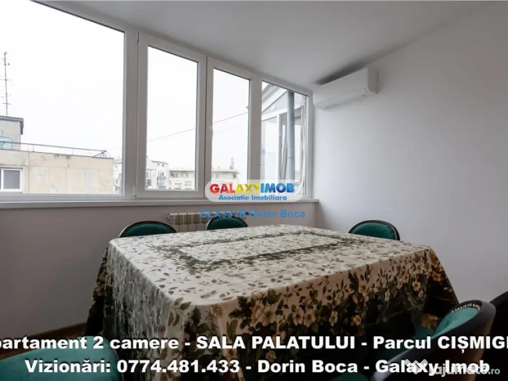 Airbnb 2 camere SALA PALATULUI (Str Poiana Narciselor) CENT 