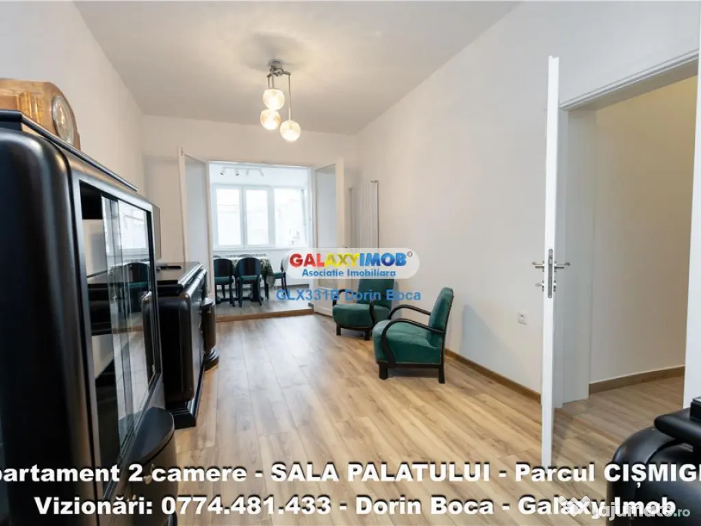 Airbnb 2 camere SALA PALATULUI (Str Poiana Narciselor) CENT 